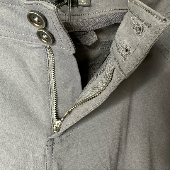 prAna Pants Halle Straight Hiking Pockets Coal Gray Size 8 Short 30” NWT - Picture 7 of 16